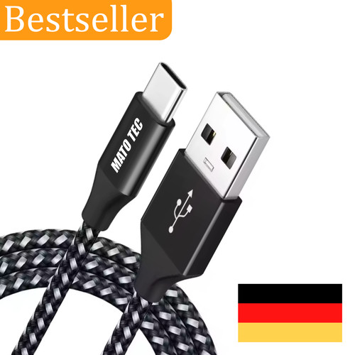 Usb ladekabel 2m - usb, c