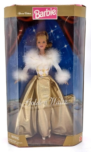 1998 golden waltz barbie puppe - barbie,