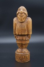 Handgeschnitzte holzfigur - handgeschnitzte,