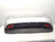 Kia Rio 2 DE original Stoßstange Stoßfänger hinten silber 5-Türer Bj.2005