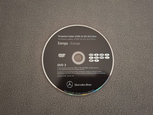 Dvd mercedes navigation - dvd,