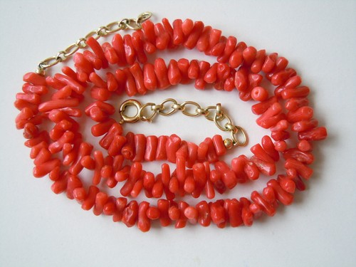 Vintage kette astkoralle - vintage,