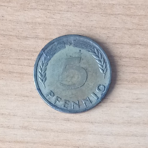 Pfennig 1950 bundesrepublik - 5,