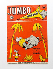 COMIC RARITÄT - ORIGINAL BILLHÖFER VERLAG - JUMBO UND DIXI Nr. 1 / Z2