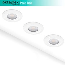 LED Einbaustrahler IP44 Warmweiß Strahler Flach Einbauleuchte Deckenleuchte