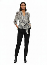 ZARA XL Neu Schlangenmuster