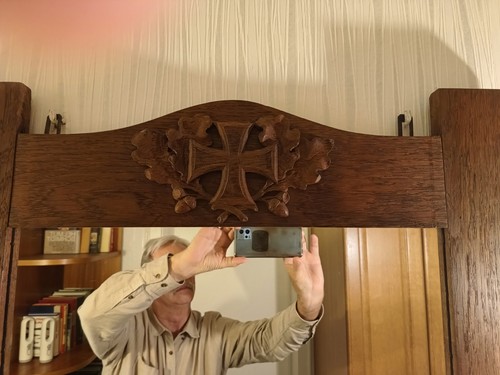 Eisernes kreuz mit eichenlaub - kreuz,