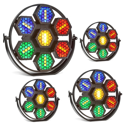 7x50w 7led cob - rgbw, par