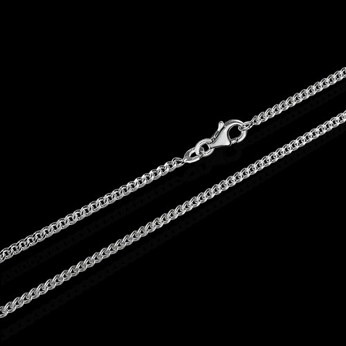 925 sterlingsilber panzerkette - sterlingsilber,