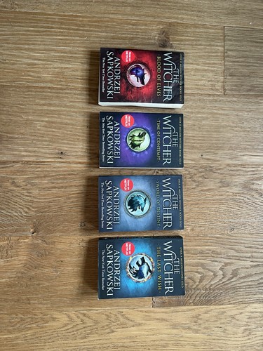 The witcher books - books, english