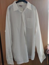 Herren Hemd, Weiß, Größe