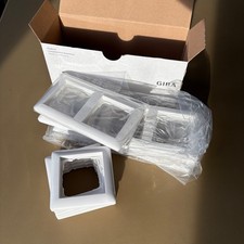 Abdeckrahmen Gira Standard 55 Reinweiß glänzend, 1fach 2er 3er 0211 0212 0213 03