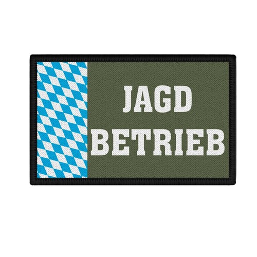 Jagdbetrieb bayern oliv patch - bayern,