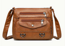 Retro Damen Tasche Crossbody Schultertasche Umhängetasche Handtasche Shopper Bag