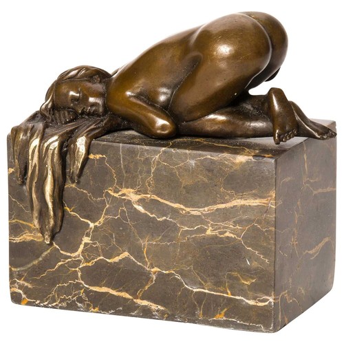 Bronzeskulptur skulptur frau - bronzeskulptur,
