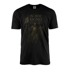 T-Shirt In Hoc Signo Vinces Templer Pferd Mittelalter Fans Ritteroptik #46423
