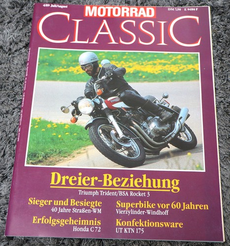 Motorrad classik 1989 - motorrad, 4/1989