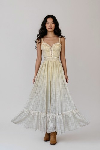 Cream gunne sax corset - sax, prairie