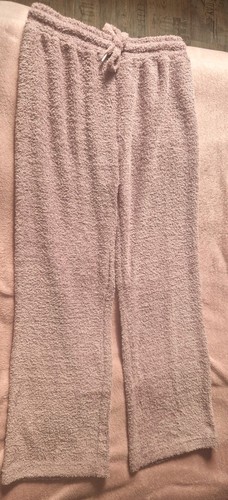 Kuschelhose teddy fleece rose - kuschelhose,