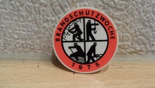 Alter Button Brandschutzwoche