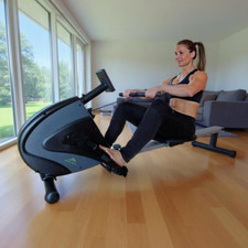 RUDERGERÄT Rudermaschine klappbar inkl. Computer Heimtrainer Fitness bm