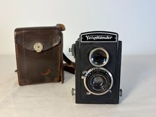 Voigtländer BRILLANT 4,5-7,5 Anastigmat Skopar in Transport Tasche Kamera Antik
