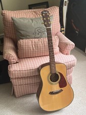 fender acoustic guitar TAN /