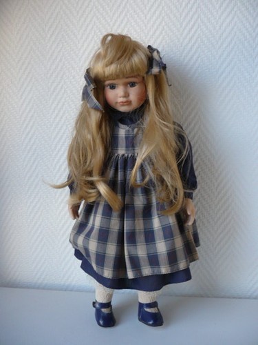 Nostalgische porzellan puppe - nostalgische,