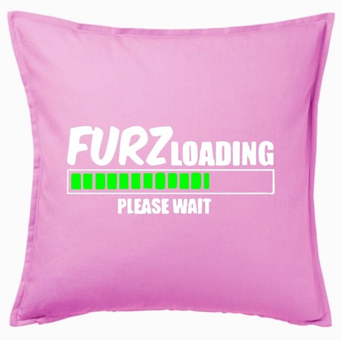 Kissenbezug pink furz loading - kissenbezug,