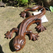 Salamander Gecko Echse Gusseisen Eidechse Gartentiere Molch Lurch NW06-16
