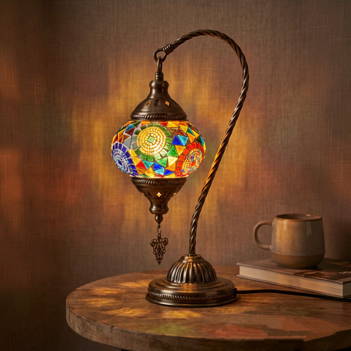 Mosaik tischlampe mosaiklampe - mosaik,