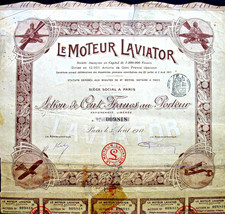 Le Moteur Laviator Aktie Paris