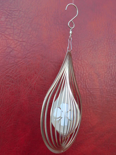 Edelstahl windspiel tropfen - windspiel,