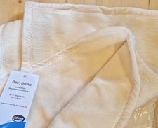 URRA Decke NEU Kuscheldecke 39,- Einschlagdecke 75x100 Babydecke CREME H532