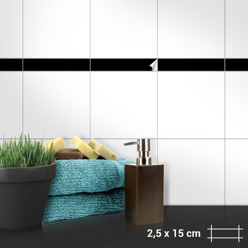 Fliesenaufkleber 15 cm - fliesenaufkleber, x