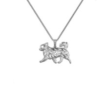 925 Sterling Silber Langmantel