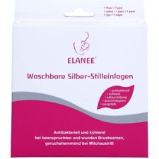 ELANEE Stilleinlagen Silber waschbar 2 St PZN12433796