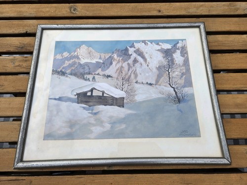Gemälde aquarell josef - gemälde,