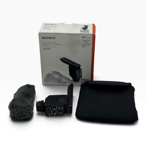 Sony ecm b1m shotgun - shotgun, mikrofon