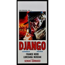 Plakat Django Franco Schwarz Loredana Nusciak Sergio Corbucci Kino CAT11