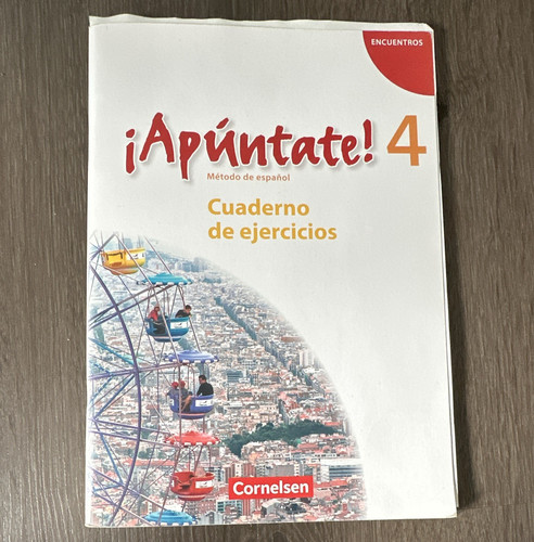 Cornelsen apúntate 4 - ¡apúntate!,