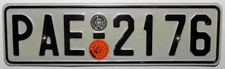 Nummernschild Griechenland