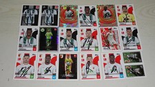 31 Topps Sticker original signiert Gladbach Wolfsburg Augsburg 2024/2025