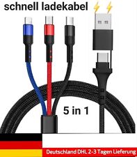 5 in 1 Ladekabel Multi Schnell