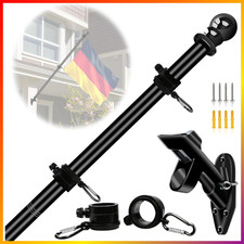 Fahnenmast Edelstahl 1,5m mit