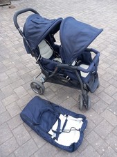 Hoco TANDEM- Zweisitzer Kinderwagen Geschwisterwagen Zwillingswagen Buggy