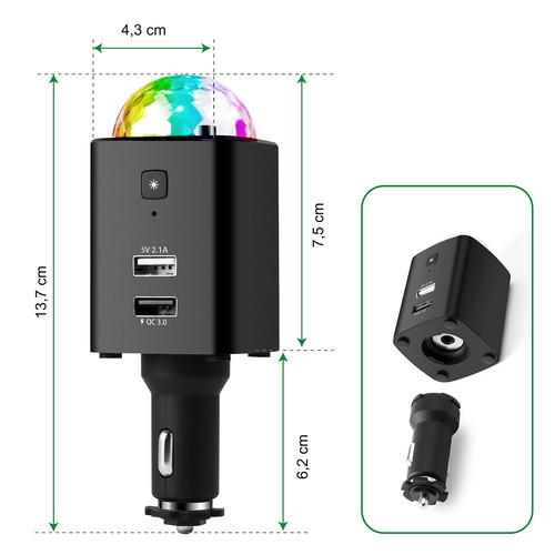 Technaxx usb autoladegerät - usb,