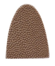 Pfeilauflage aus Leder sand I