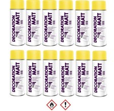 12er Sparpack 400ml RAL 1023