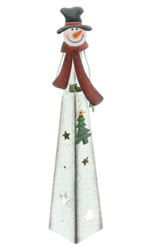 Schneemann kerzenschein - schneemann, "kerzenschein"